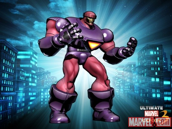 Alternate Sentinel skin from the New Age of Heroes DLC pack for Ultimate Marvel vs. Capcom 3