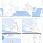 Young Avengers #1 (2013) preview pencils by Jamie McKelvie