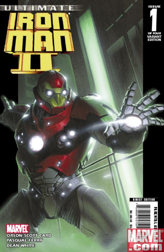 Ultimate Iron Man II #1 Variant Cover