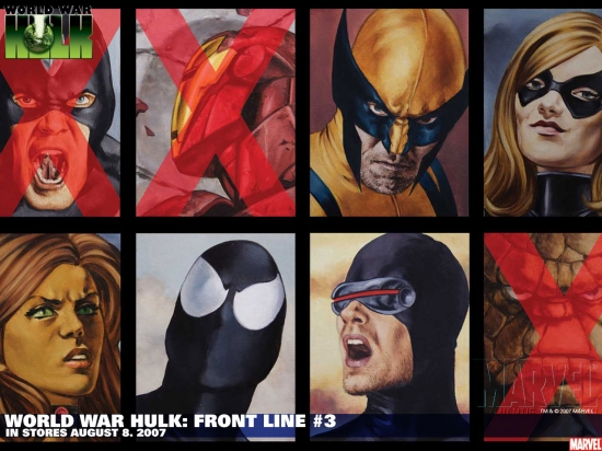 WORLD WAR HULK: FRONT LINE #3