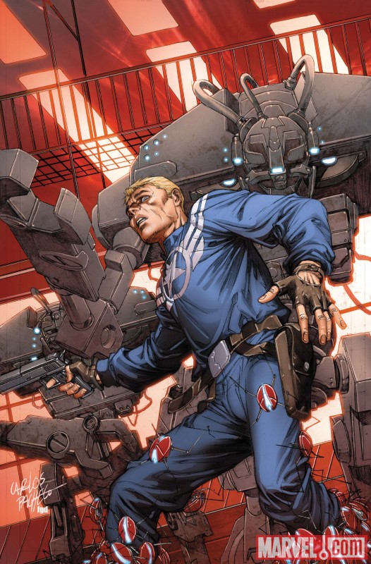 STEVE ROGERS: SUPER-SOLDIER #3 cover by Carlos Pacheco