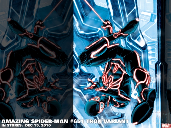 Amazing Spider-Man #651 Tron Variant