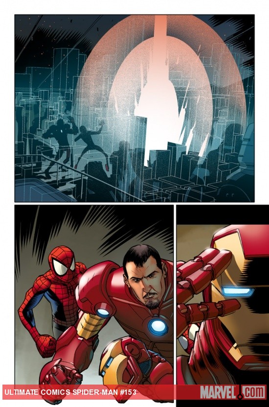Ultimate Comics Spider-Man #153 preview art by David Lafuente