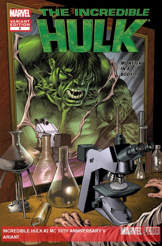 Incredible Hulk (2011) #2, Mc 50th Anniversary Variant