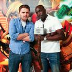 Actor Michael K. Williams with Marvel Associate Producer Blake Garris
