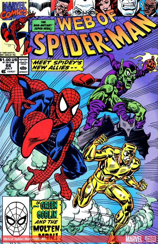 Web of Spider-Man (1985) #66