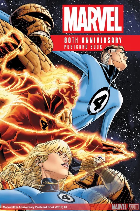 Marvel 80th Anniversary Postcard Book (2019)