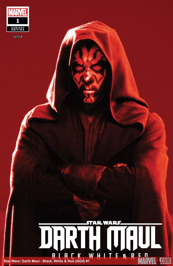 Star Wars: Darth Maul - Black, White & Red (2024) #1 (Variant)