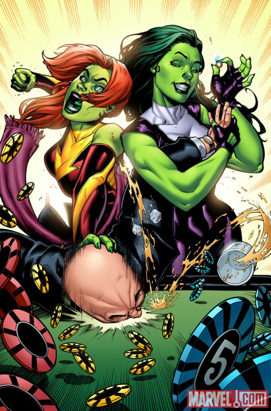 SHE-HULKS #1 preview art by Ryan Stegman 1