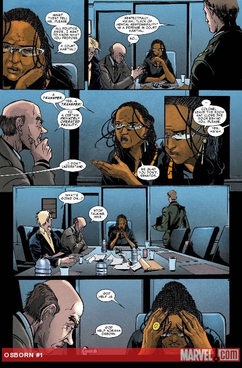 Osborn #1 art by Emma Rios