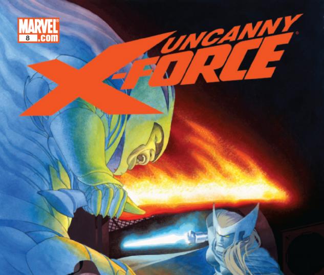 Uncanny X-Force #8 cover by Esad Ribic
