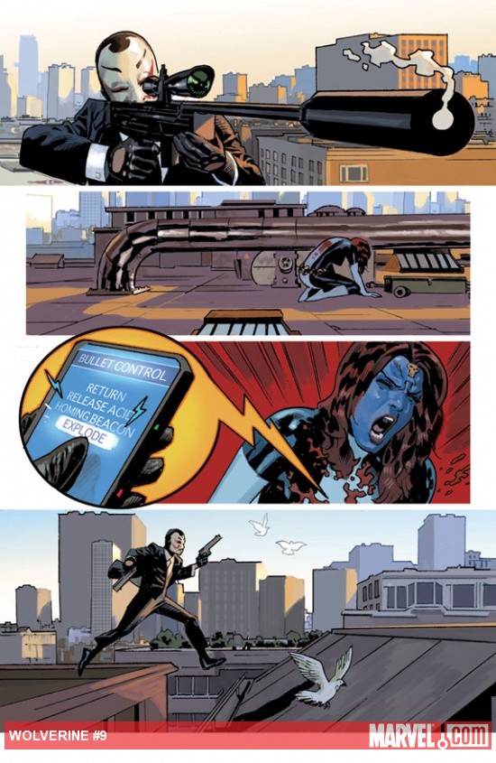 Wolverine (2010) #9 preview art by Daniel Acuna