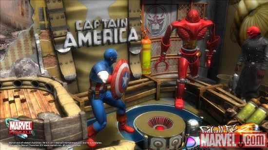 Marvel Pinball: Captain America Trailer