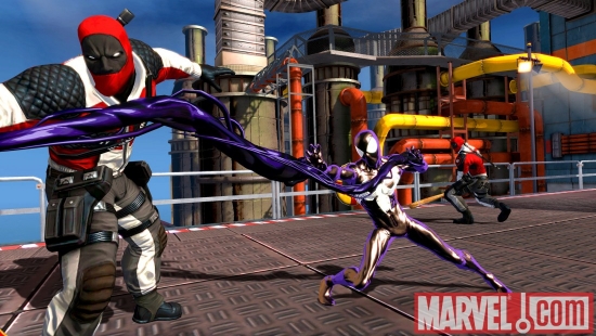 Ultimate Spider-Man from the Ultimate universe in