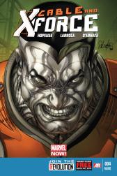 Cable and X-Force #4  (2nd Printing Variant)