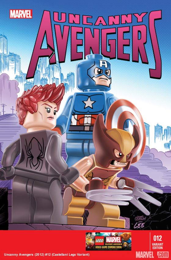 Uncanny Avengers (2012) #12 (Castellani Lego Variant)