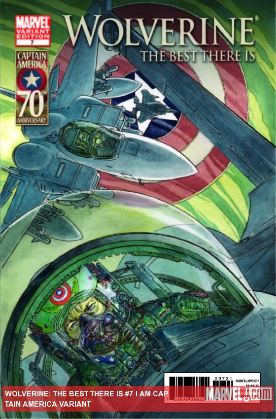 Wolverine: The Best There Is (2010) #7 (I Am Captain America Variant)