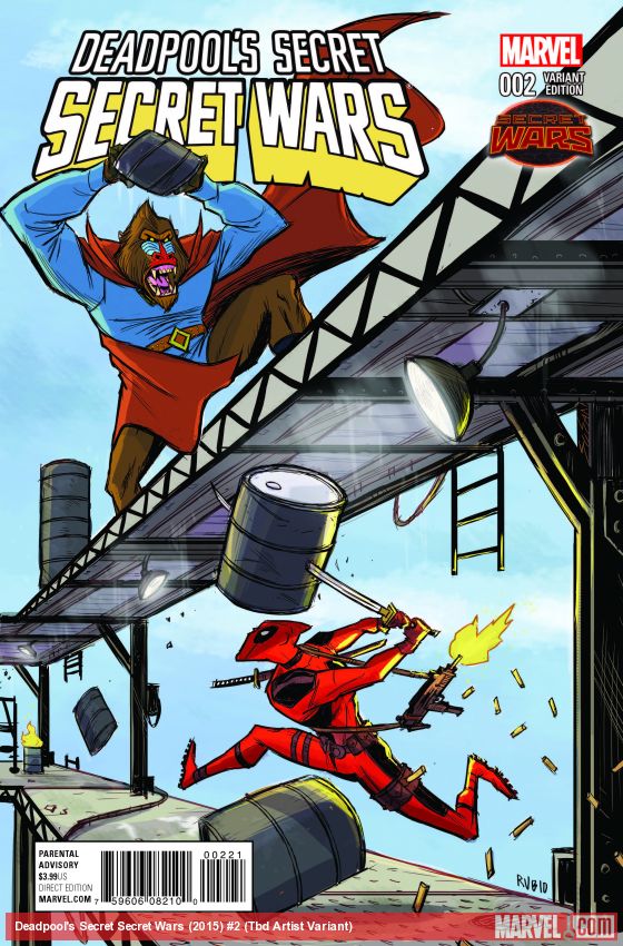 Deadpool's Secret Secret Wars (2015) #2 (Tbd Artist Variant)