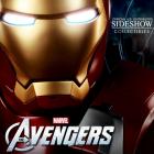 Sideshow Collectibles Assembles Iron Man Mark VII Life Size Bust