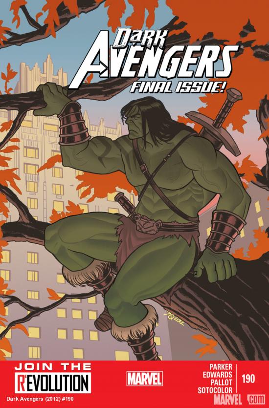 DARK AVENGERS 190