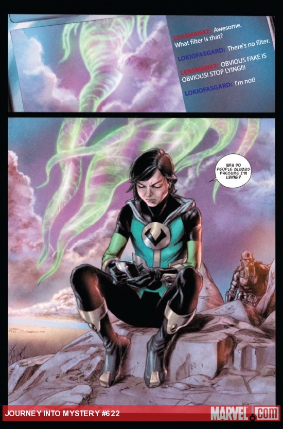 Journey Into Mystery #622 preview art by Doug Braithwaite