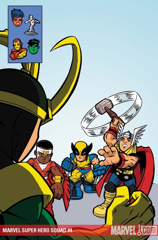 Marvel Super Hero Squad #4 cover