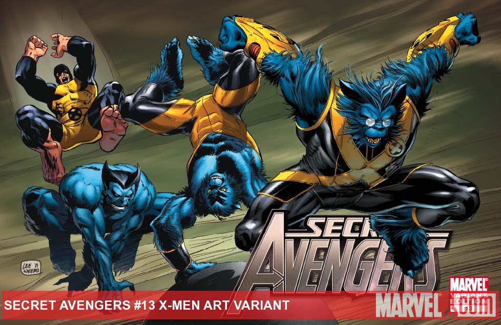 Secret Avengers (2010) #13 (X-Men Art Variant)