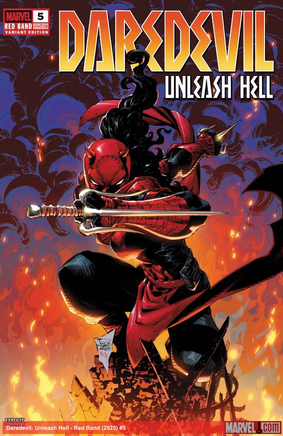 Daredevil: Unleash Hell - Red Band (2025) #5 (Variant)