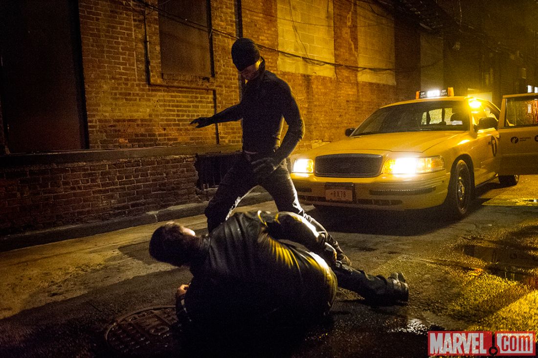 Charlie Cox hits the streets as the Man Without Fear in Marvel's Daredevil for Netflix (Marvel)