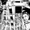 Villains for Hire #1 black and white preview art by Renato Arlem