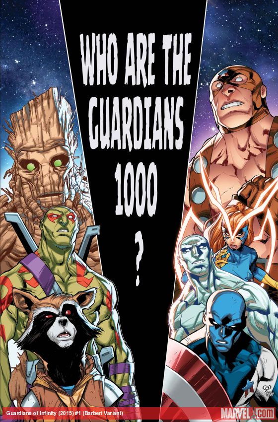 Guardians of Infinity (2015) #1 (Barberi Variant)