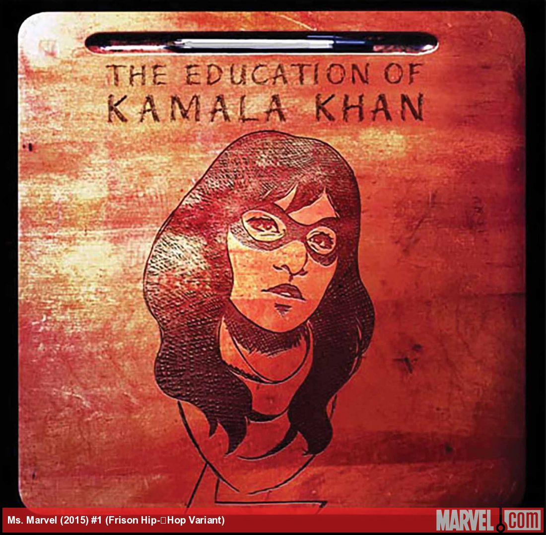 Ms. Marvel (2015) #1 (Frison Hip-&#8203;Hop Variant)