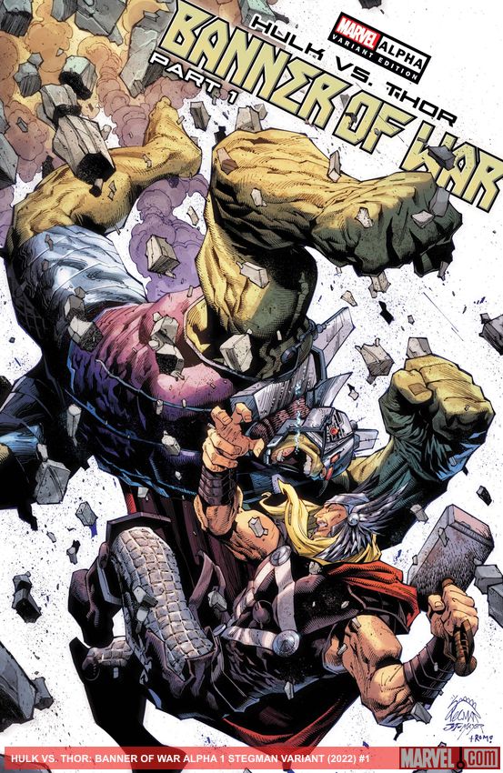 Hulk vs. Thor: Banner Of War Alpha (2022) #1 (Variant)