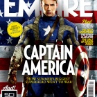 Chris Evans as Captain America on Empire Magazine