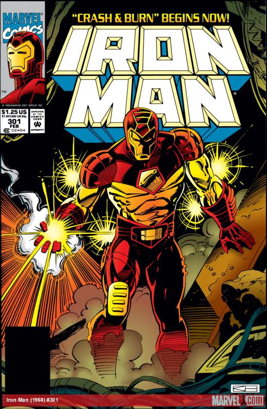 Iron Man (1968) #301 Cover