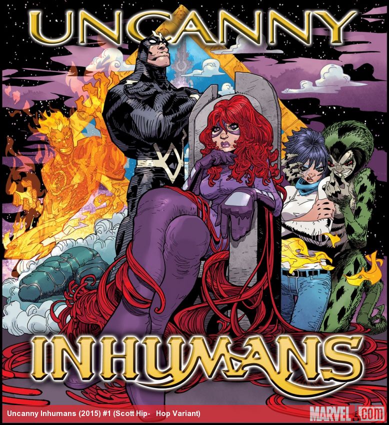 Uncanny Inhumans (2015) #1 (Scott Hip-​Hop Variant)