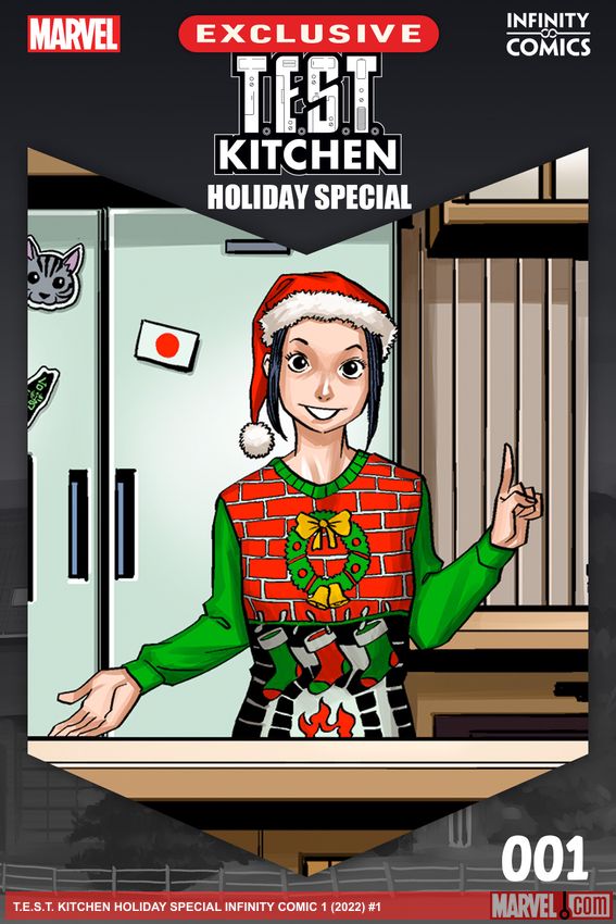 T.E.S.T. Kitchen Holiday Special Infinity Comic (2022)
