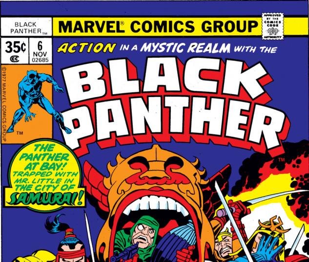 Black Panther (1976) #6 Cover
