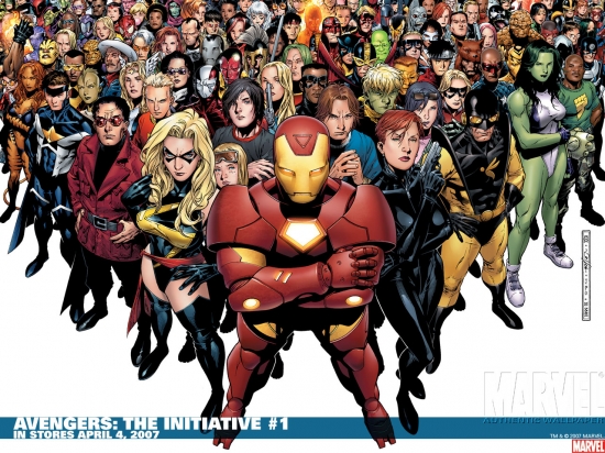 Avengers: The Initiative (2007) #1 (Variant Cover) Wallpaper