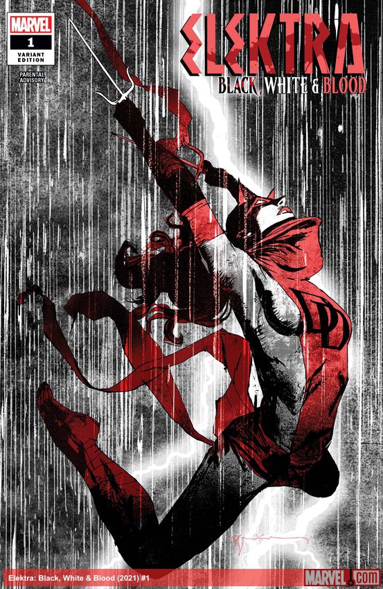 Elektra: Black, White & Blood (2021) #1 (Variant)