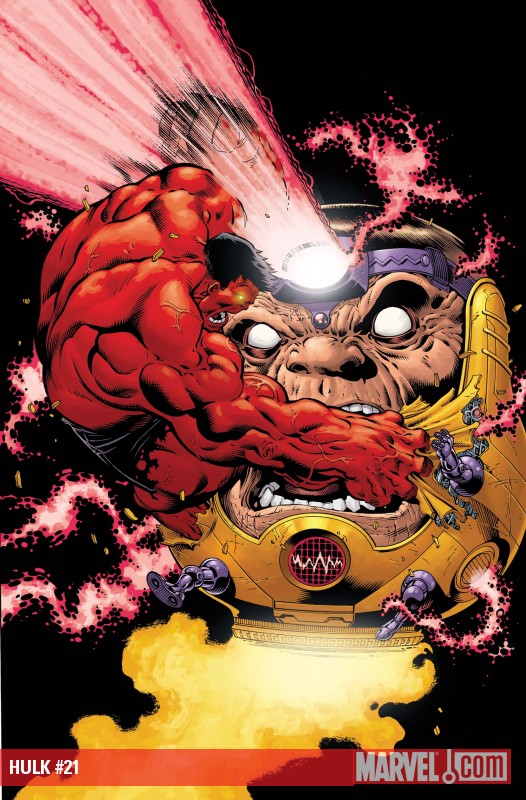 Hulk #21 cover by Ed McGuinness