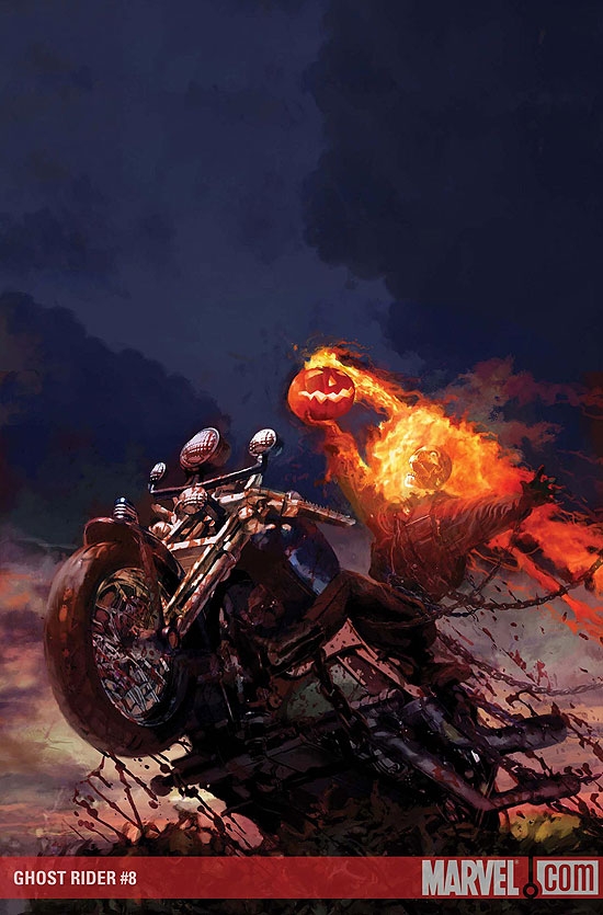 GHOST RIDER (2008) #8 COVER