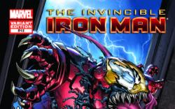 INVINCIBLE IRON MAN 512 VENOM VARIANT 