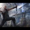 Hawkeye final battle concept art by Andy Park from Marvel's The Avengers