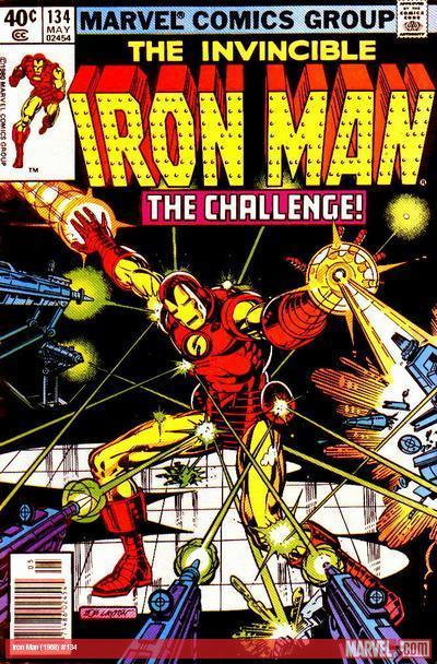 Iron Man #134 cover