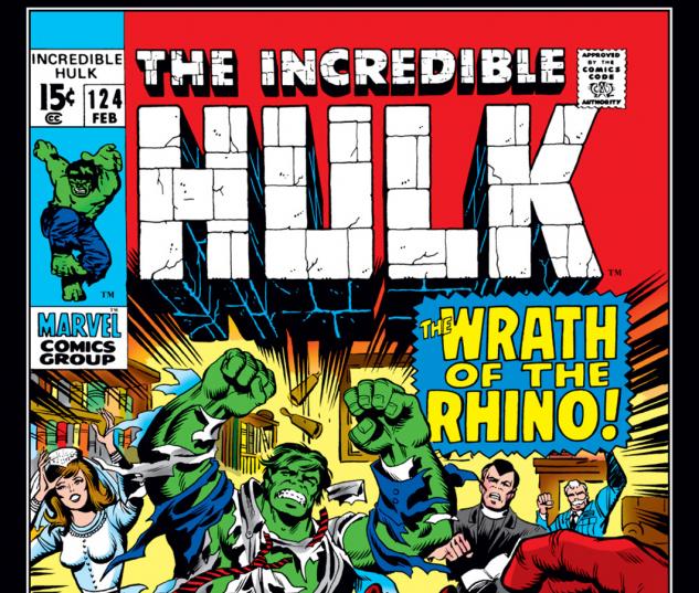 Incredible Hulk (1962) #124 Cover