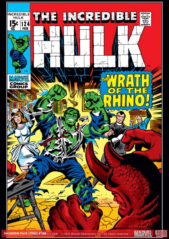 Incredible Hulk (1962) #124 Cover