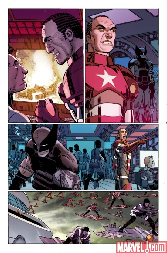 DARK REIGN: THE LIST - PUNISHER preview art by John Romita Jr.