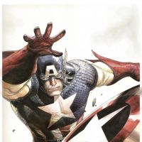 CAPTAIN AMERICA: REBORN #3 variant cover by Leinil Francis Yu