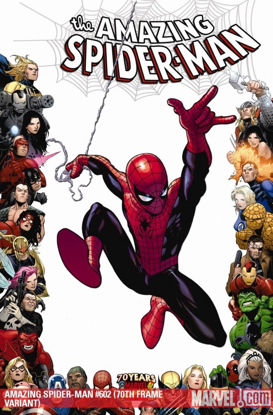 AMAZING SPIDER-MAN #602 (70TH FRAME VARIANT)